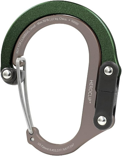 GEAR AID HEROCLIP Carabiner Clip - Small